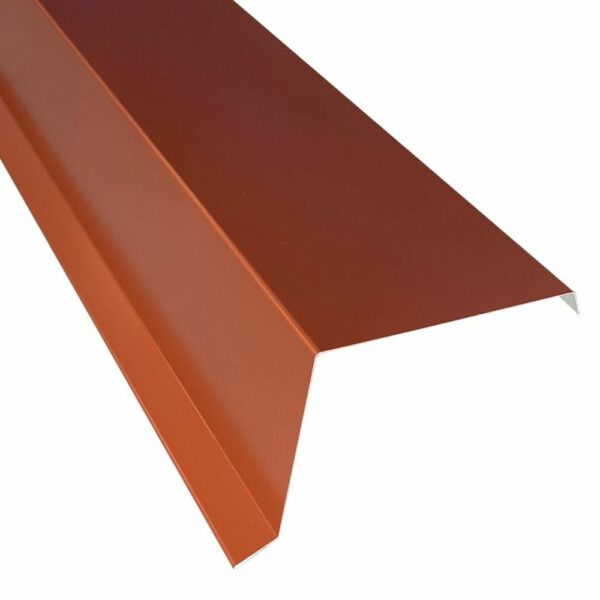 Széldeszka szegõ, téglavörös, RAL 8004, 200cm