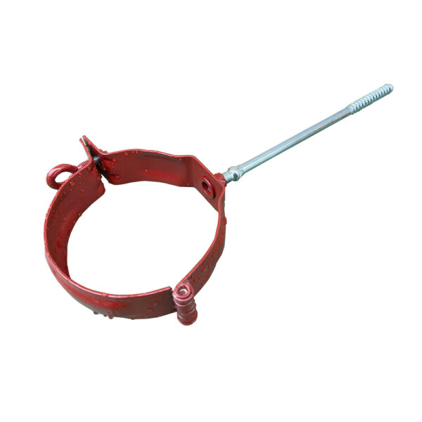 Csatorna bilincs + szár, RAL 3009, Bordó